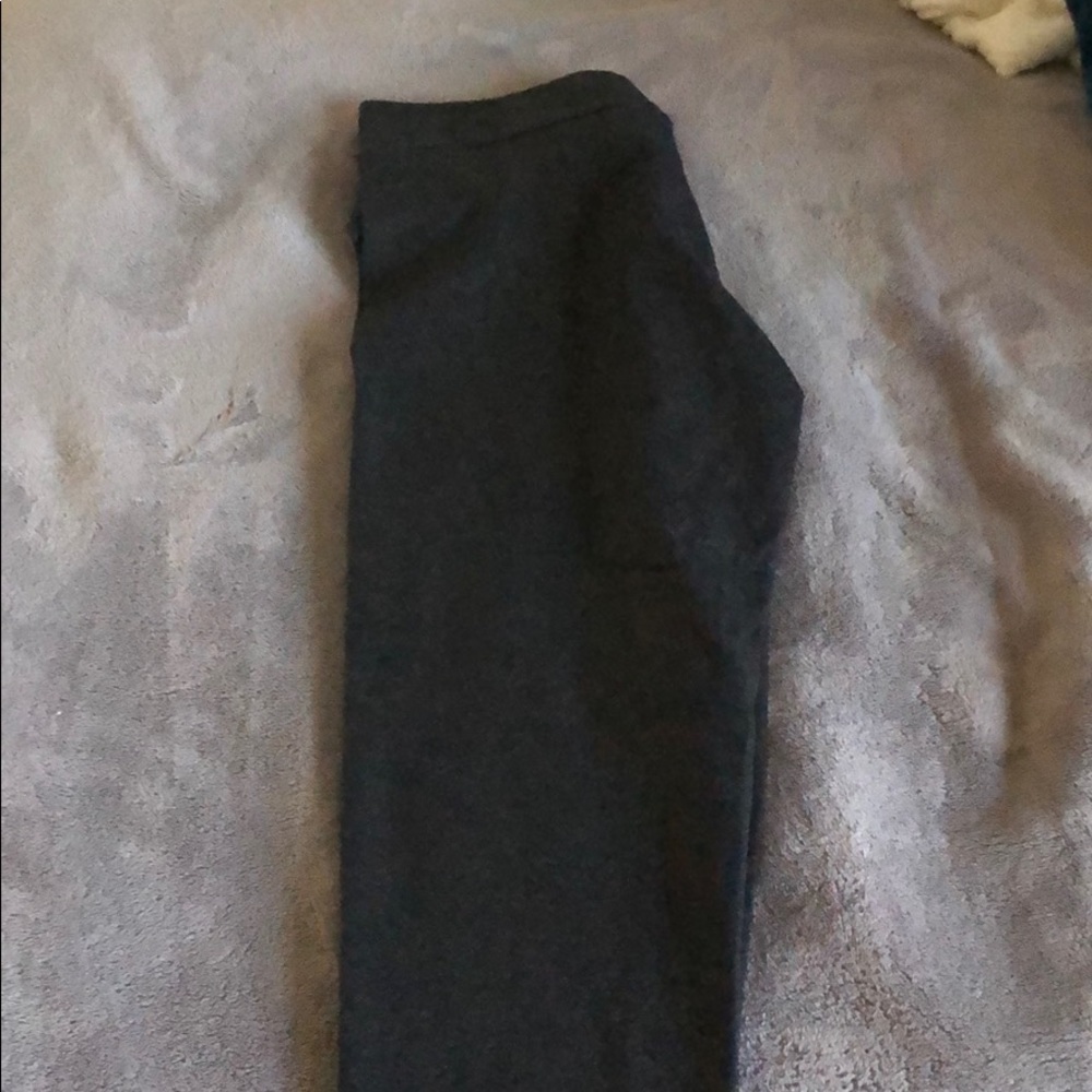 Gray leggings